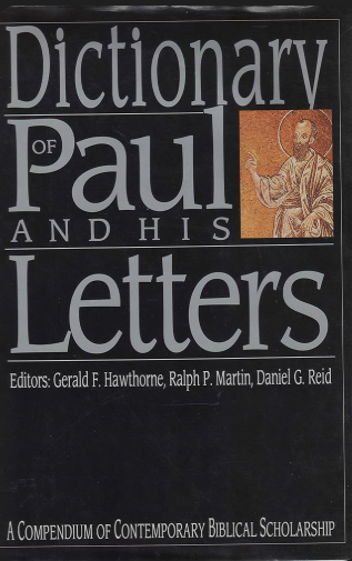 Dictionary of Paul and His Letters
